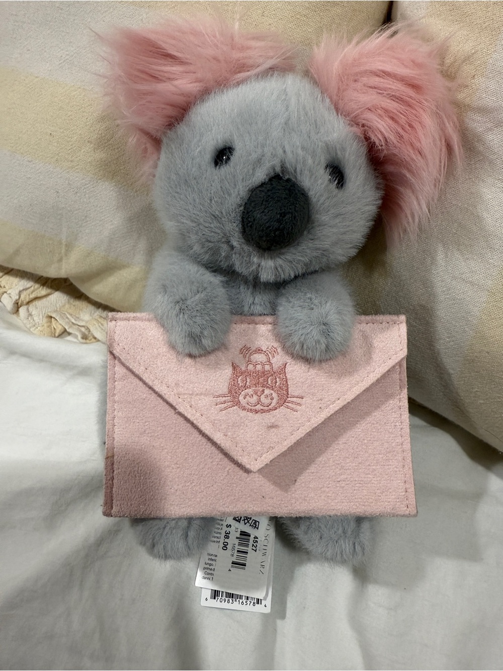 brand new jellycat koala with message
